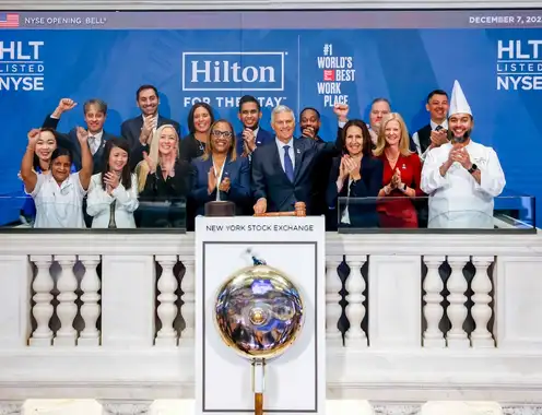 Hilton Marks a Decade of Growth Since Initial Public Offering