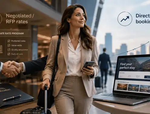 The half of corporate travel that's growing skips the RFP