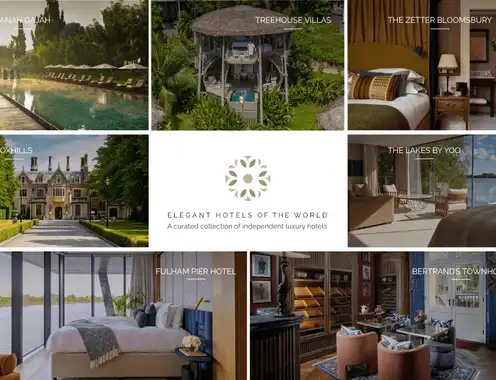 Elegant Hotels of the World® unveiled as global luxury soft brand with expanding portfolio and evolving value proposition