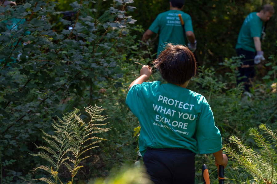 Airbnb commits $1 million to environmental protection in Washington