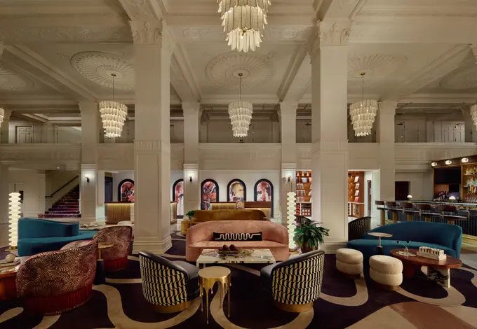 The Gunter Hotel Inside the Gunter Hotel Lobby ......