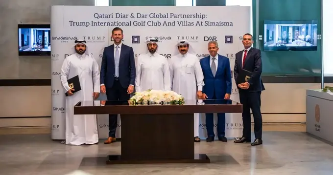 Trump International Golf Club, Doha and Ultra-Luxury Beachfront Villas ......