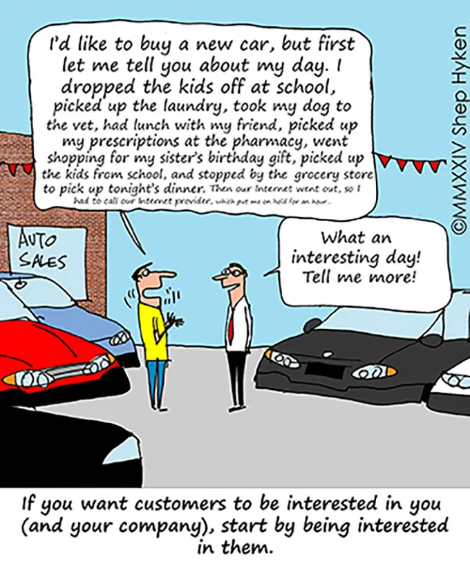 Be More Interesting by Showing More Interest