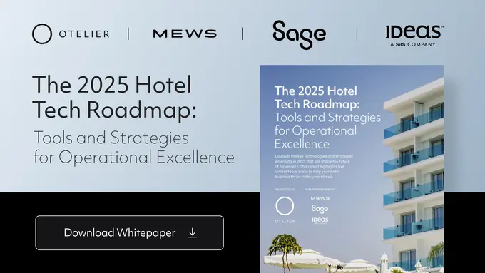2025 Hotel Tech Roadmap: Tools and Strategies for Operational Excellence