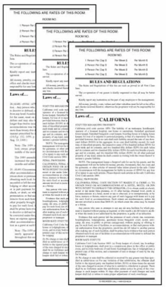 Innkeepers Law