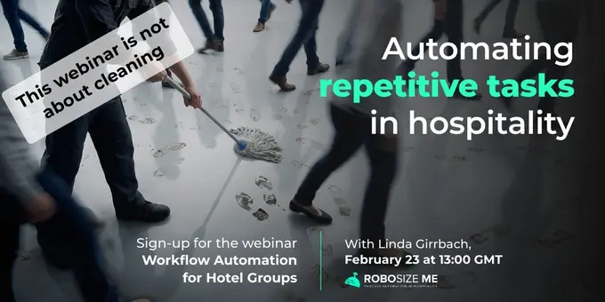 Workflow Automation, Decoded: RobosizeME to Host Educational Webinar for Hotel Groups