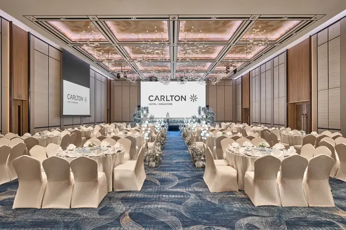 Carlton Hotel Singapore Unveils Newly Refreshed Event Spaces, Redefining Event Elegance in the Heart of the City ......
