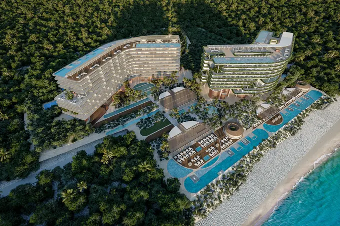 JW Marriott and W Hotel in Costa Mujeres ......
