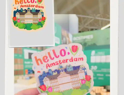 Introducing a City Through Design: GCSTIMES "Hello World" Fridge Magnets