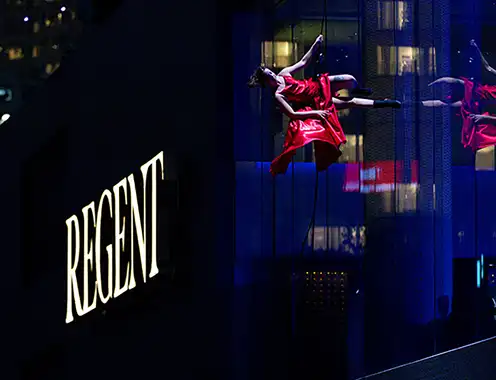 A show stopping event marking the return of Regent to Hong Kong