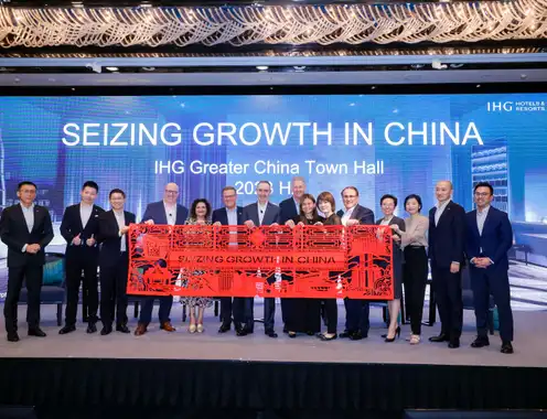 IHG Hotels & Resorts CEO Expresses Support for Greater China's Tourism Industry During Visit