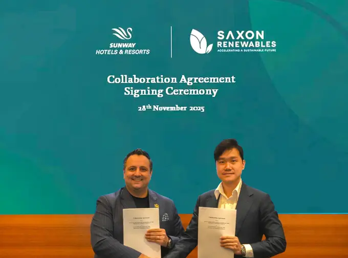 Sunway Hotels & Resorts Partners with Saxon Renewables to Let Guests Take Control of their Carbon Emissions