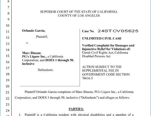 ADA Defense Lawyer: How to Respond to a Lawsuit filed by The Reddy Law Firm for Violation of the Unruh Civil Rights Act, California Disabled Persons Act, or ADA