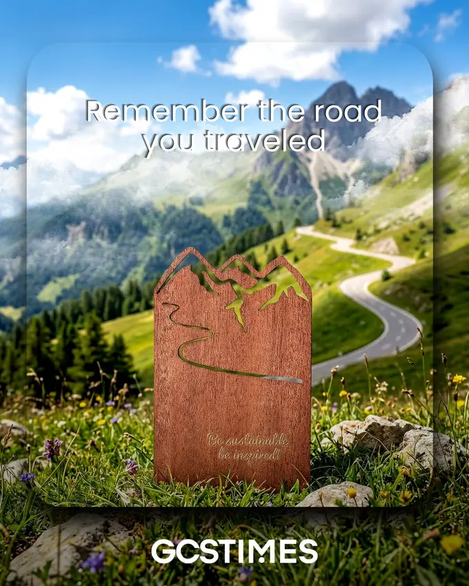 Echoes of the Ascent: How a Wooden Key Card Captures the Journey