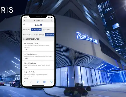 Radisson Blu Aqua Hotel, Chicago, deploys IRIS mobile ordering to grow F&B revenue and improve staff retention