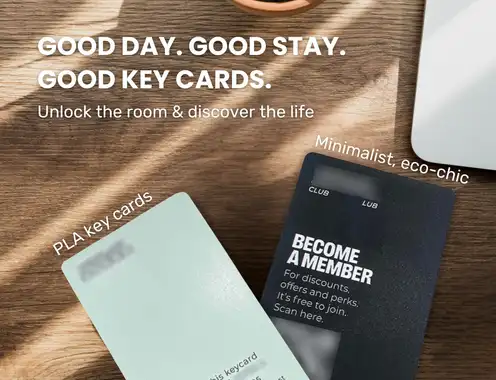 What kind of hotel key card earns an order for 20,000 units? The sustainable kind.