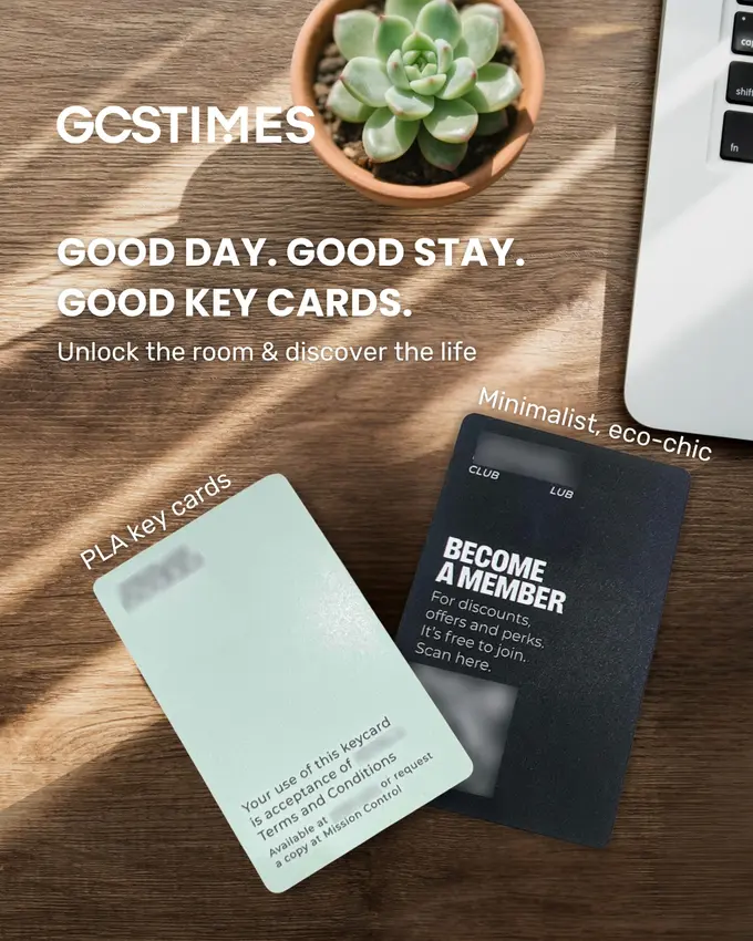 What kind of hotel key card earns an order for 20,000 units? The sustainable kind.