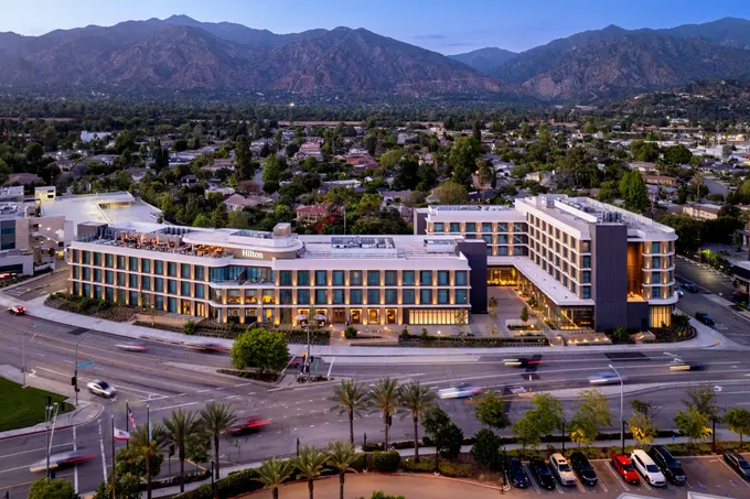 AXIS Architecture + Design completes the Hilton Arcadia Los Angeles, a landmark hospitality project combining adaptive reuse with new-build hotel development