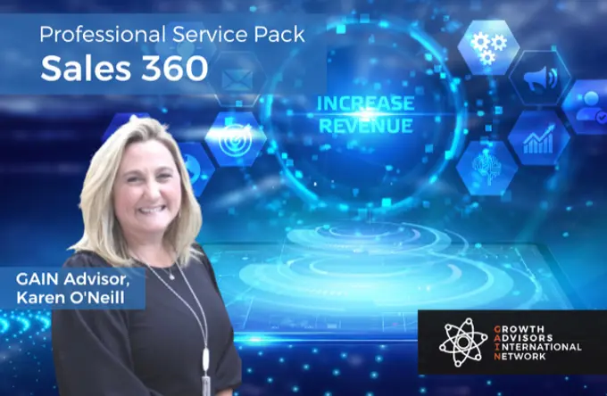 Growth Advisors International Network (GAIN) Launches the GAIN Sales 360 Professional Service Pack - A Comprehensive Sales and Business Development Growth-Focused Offering for the Travel and Hospitality Technology Industry