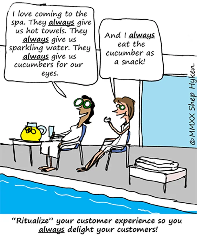 Ritualizing The Customer Experience