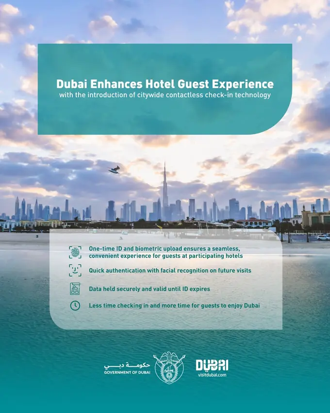 Dubai introduces contactless hotel check-in technology