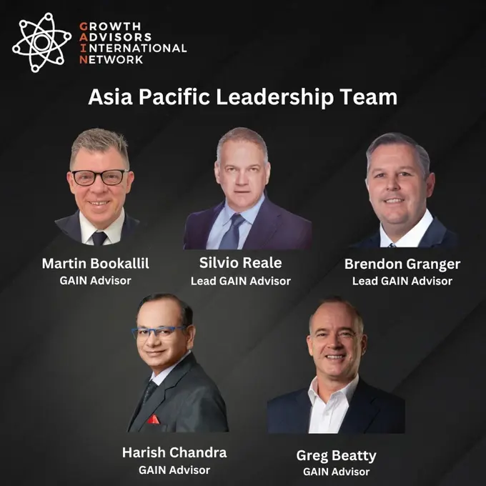 Growth Advisors International Network (GAIN) Announces Asia Pacific Leadership Team