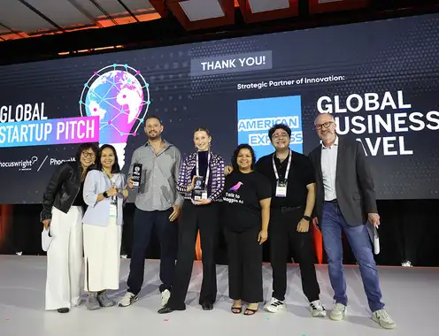 Lobby and Crewfare win Global Startup Pitch People’s Choice Awards at WiT Singapore 2026