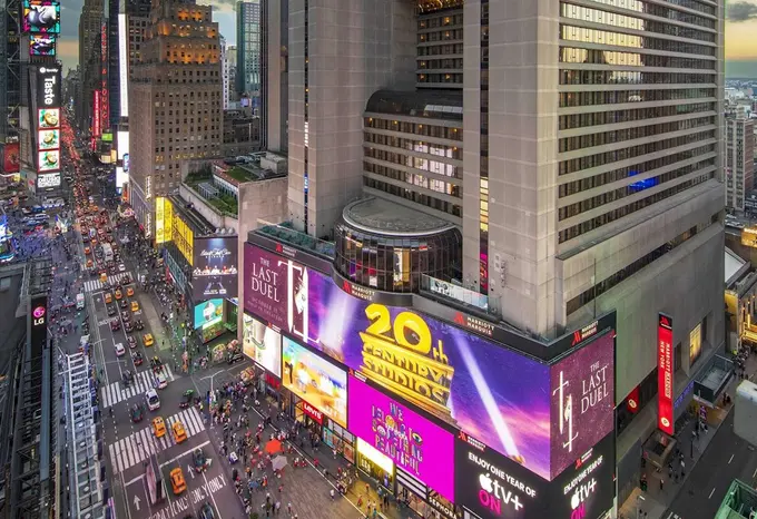 New York Marriott Marquis: Going Green in Times Square