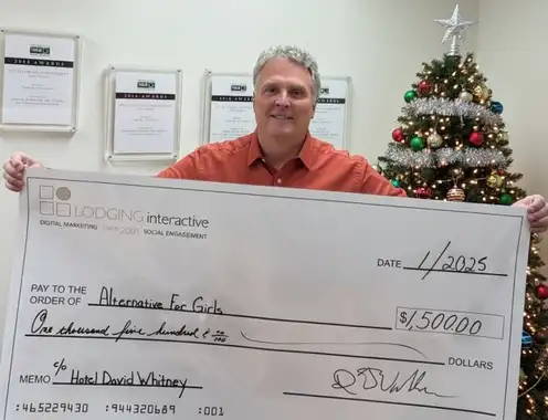 Hoteliers, Your Christmas Tree Could Win $1,500 for YOUR Charity.