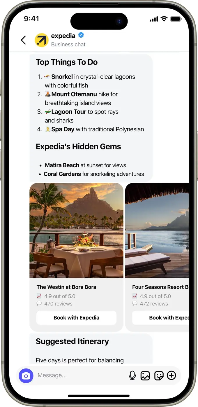 Expedia Launches Industry-First Feature That Turns Instagram Reels into Bookable Travel Itineraries