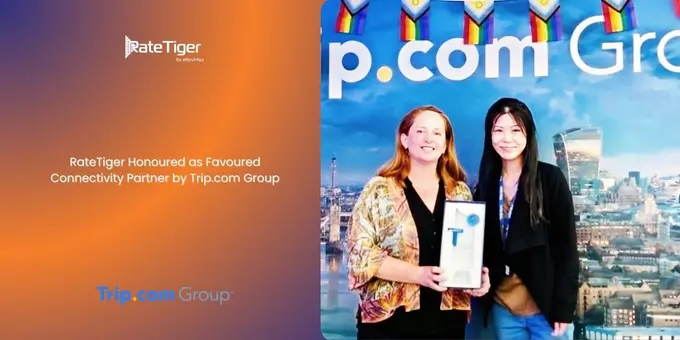 RateTiger Achieves Favoured Connectivity Partner Status with Trip.com Group