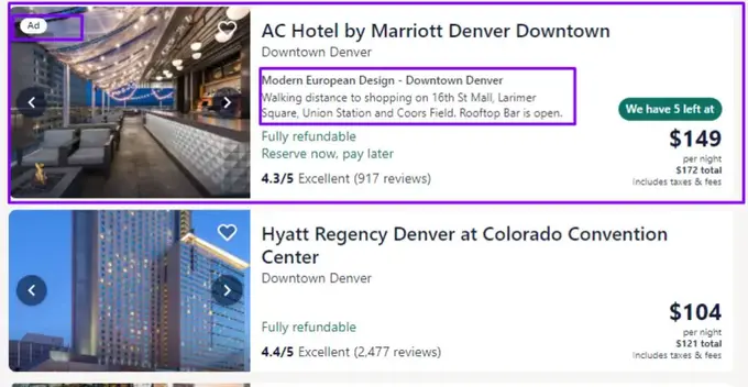 Determining Your Hotel