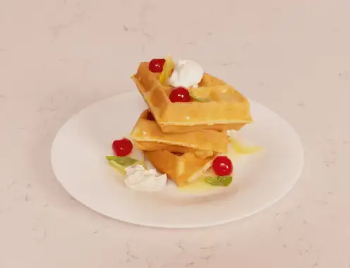 Hampton by Hilton Waffle Days: The Lemon Waffle