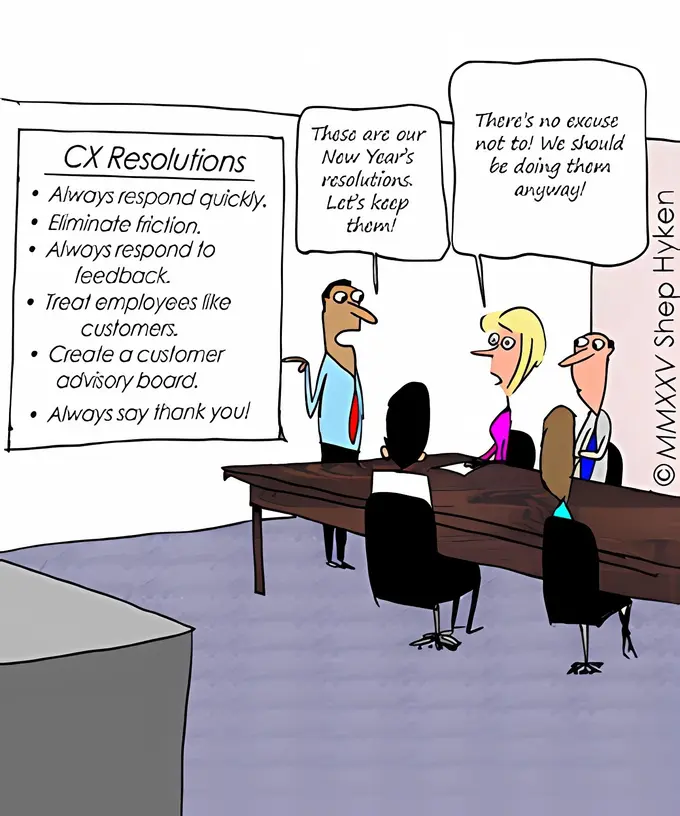 Customer Service and CX New Years Resolutions That Are Easy to Keep