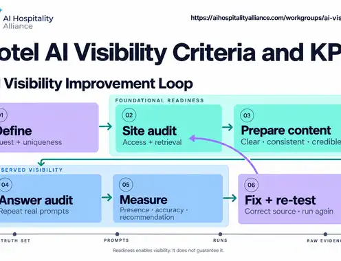 As AI Assistants Reshape Travel Discovery, AI Hospitality Alliance Releases Comprehensive Hotel AI Visibility Guide