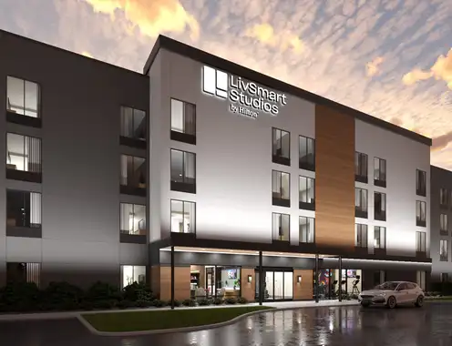 Liv Smart Studios by Hilton Exterior Rendering