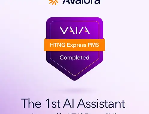 Avalora's VAIA is First AI Assistant to Complete HTNG Express PMS Integration