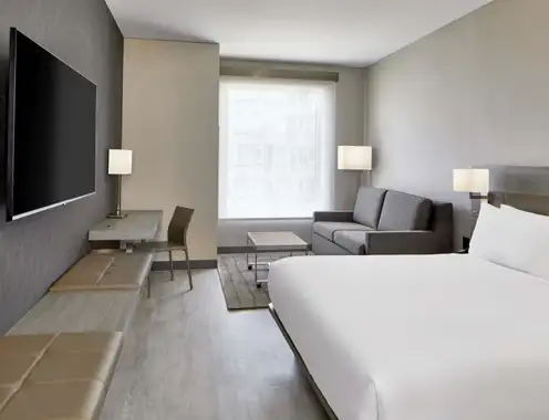 The AC Hotel Sacramento, designed by AXIS Architecture + Design, welcomes guests