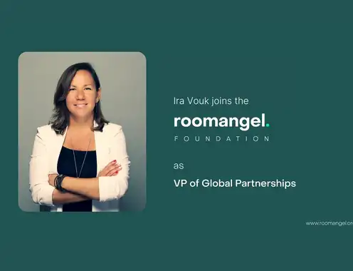 Ira Vouk Joins roomangel Foundation as Vice President of Global Partnerships