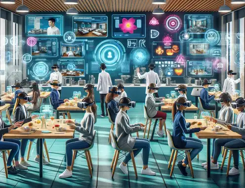 Colleges are using AI to prepare hospitality workers of the future
