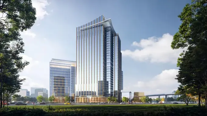 The Langham Jinan Rendering ......