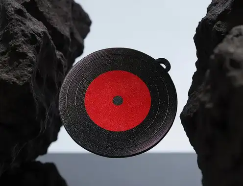 Sleek-finish coasters