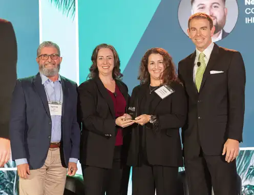 Rising Star Award Caribbean presented to N