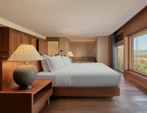 Songtsam%20 Linka%20 Retreat%20 Kunming Deluxe%20 Two Bedroom%20 Family%20 Suite Second%20 Floor%20 Bedroom