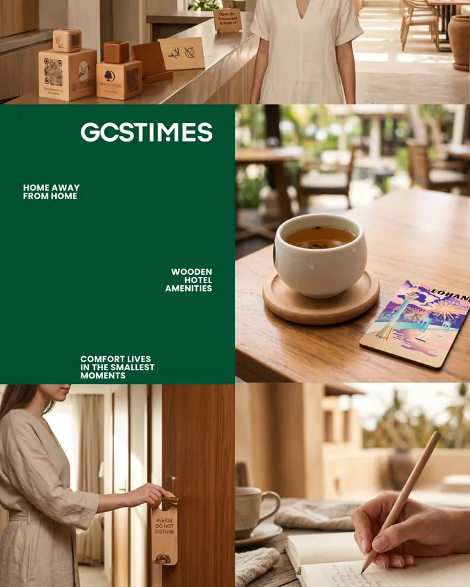 Crafting the Comfort of Home: The Impact of Wooden Hotel Amenities