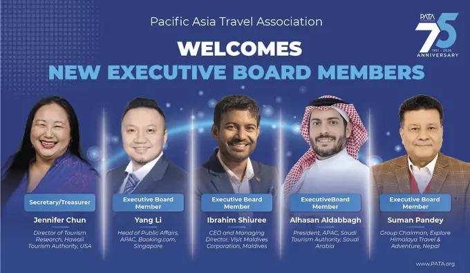 PATA Announces New Executive Board Members