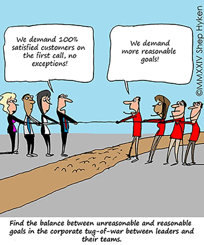 The Tension Between Leadership and Customer Service