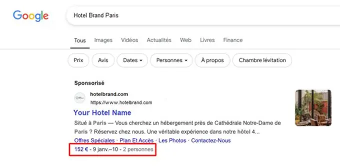 Google Search Ads is now connected to Travel Feeds