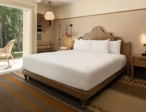Chaminade Resort Spa Model Room .bedroom
