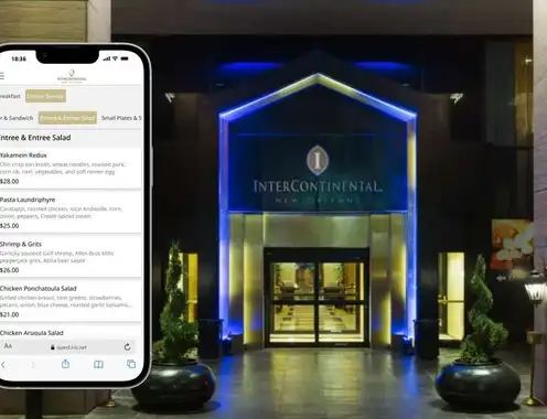 Revenue retained: How InterContinental New Orleans compete with delivery apps using IRIS mobile ordering